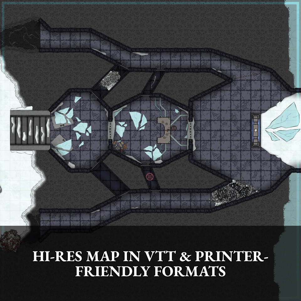 Hi-res maps in VTT & printer-friendly formats