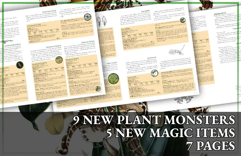 Floral Foes & Green Gifts