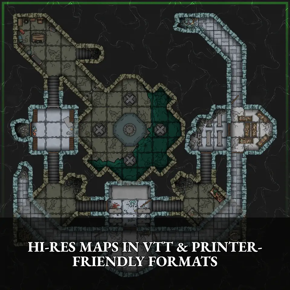 Hi-res maps in VTT & printer-friendly formats