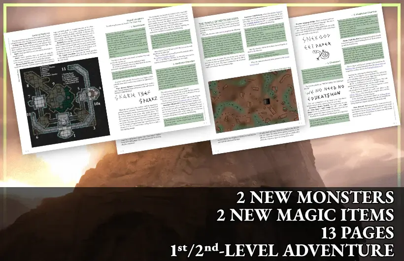 The Warden Awakened (APL 1, 2)